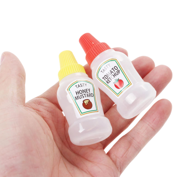 Mini Bisnaga para Molhos Ketchup e Mostarda - Image 5