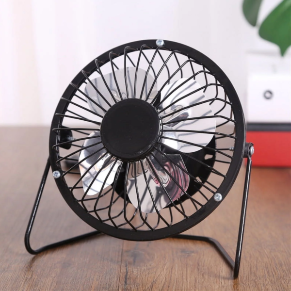 Mini Ventilador de Mesa Aramado USB - Image 4